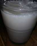 Agua fresca de plátano