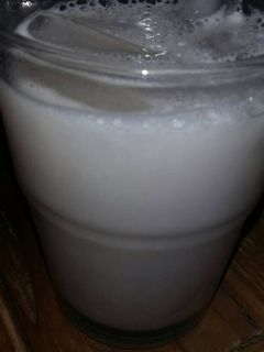 Una foto de Agua fresca de plátano