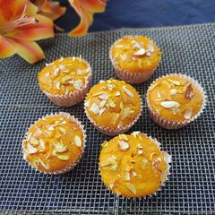 A picture of Mango Cupcake Without Sugar.