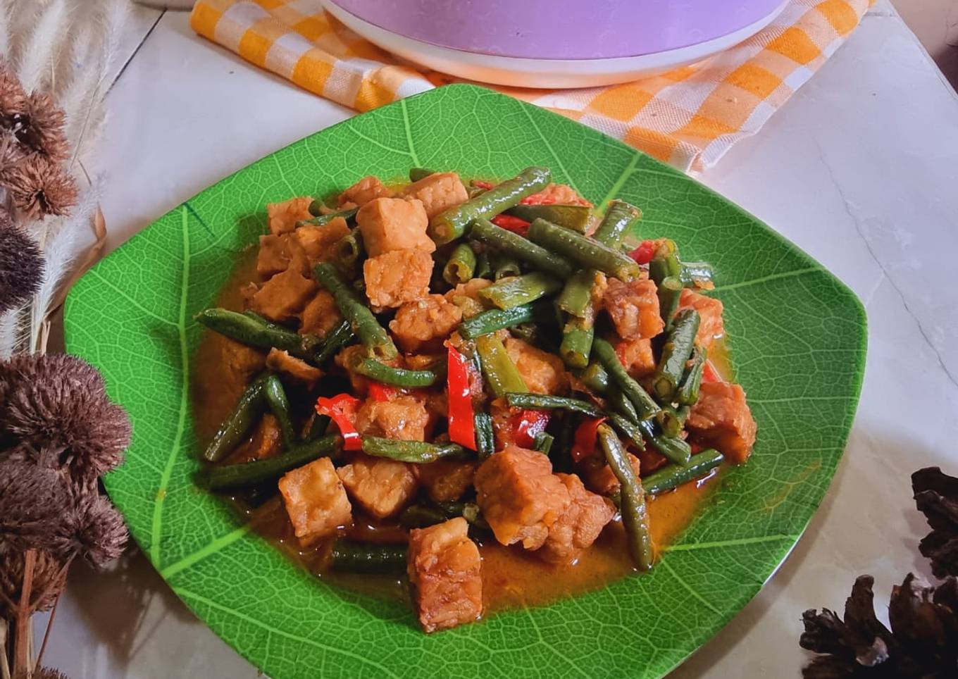 Oseng Tempe Bumbu Kencur