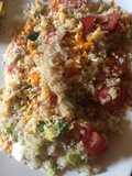 Ensalada de quinoa, habas étc 💚