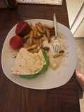 Greek Turkey burger