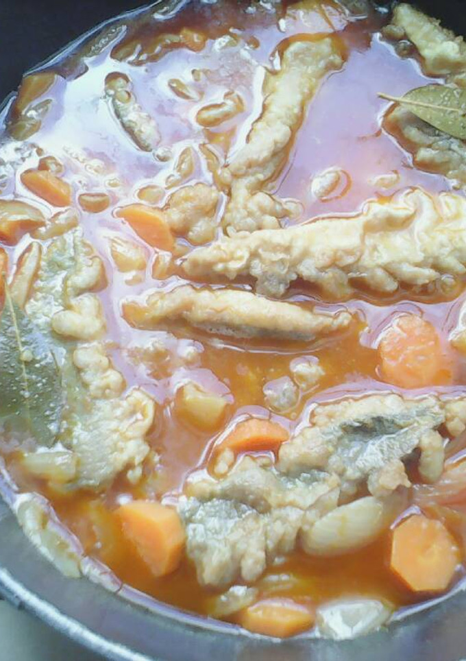 Una foto de Caballa en escabeche: la autentica