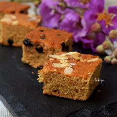 A picture of Whole wheat Jaggery Tea Cake:.