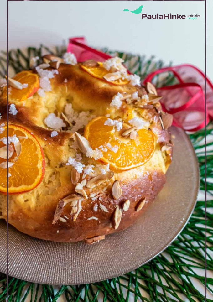 Una foto de Roscón mini sin gluten y sin leche 👑