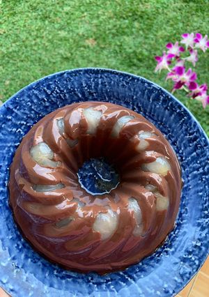 Foto resep Pudding kelengkeng coklat susu