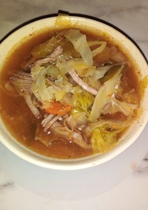 Una foto de Carne mechada guisada