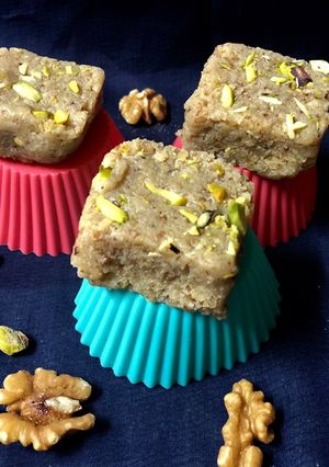 A picture of Walnuts Barfi.