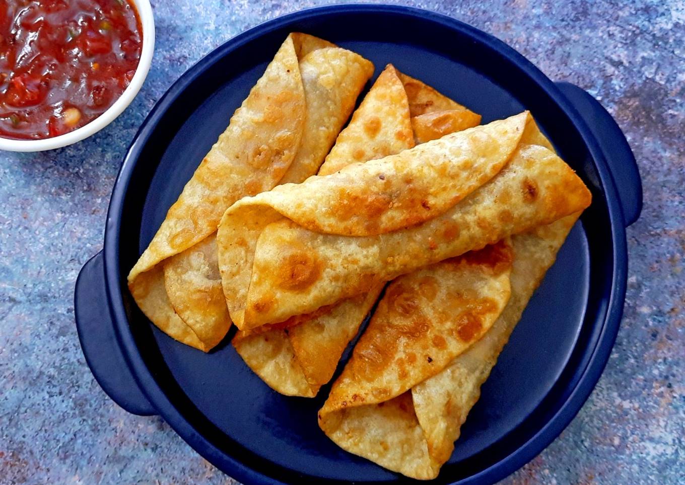 Spicy Mexican Flautas