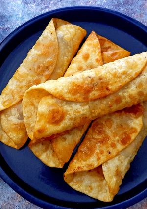 A picture of Spicy Mexican Flautas.