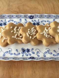 Foto di Biscotti con granella di zucchero