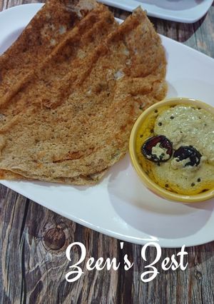 A picture of Pearl Millet/Bajra Dosas.