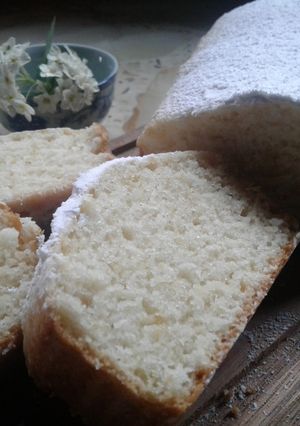 Una foto de Budín económico sin huevos, sin manteca o mantequilla