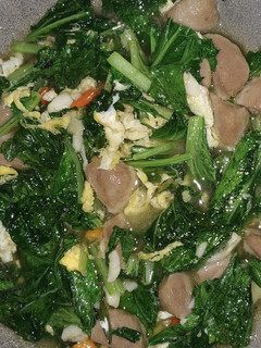 Foto resep Tumis sawi bakso