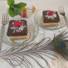 Layered pudding A picture of Layered pudding.