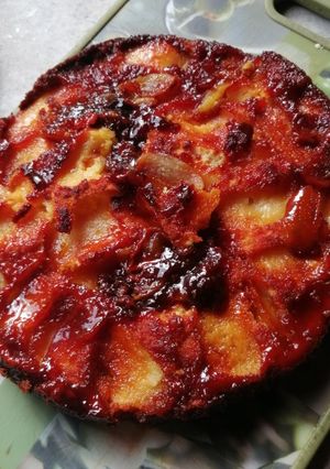 Una foto de Torta de manzana