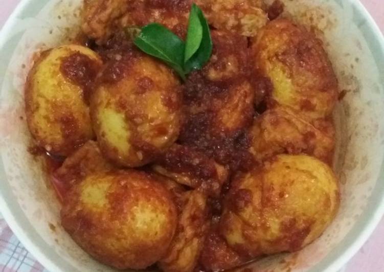 Telor Tahu Balado