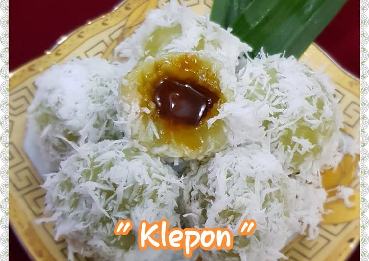 Resep Populer Klepon pandan Enak Bergizi