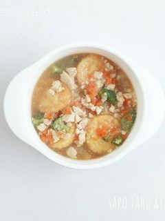 Foto resep Sapo Tahu Ayam - MPASI