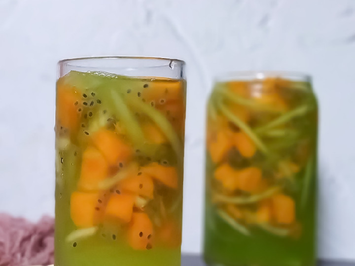 Cara Memasak Es Melon Mangga Bunda Pasti Bisa