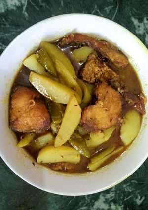 রুই মাছের ঝোল(fish recipe in Bengali) রেসিপির প্রধান ছবি