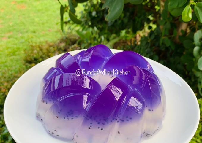 Resep Jelly Bunga Telang Nata De Coco Oleh Irna Sofiana Nana Cookpad