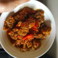 Oseng mercon sengkel sapi রেসিপির প্রধান ছবি
