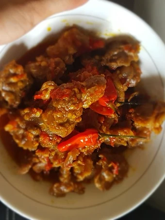 Langkah Gampang Membikin Resep Oseng mercon sengkel sapi yang Bisa Manjain Lidah Anti Ribet, Mantap