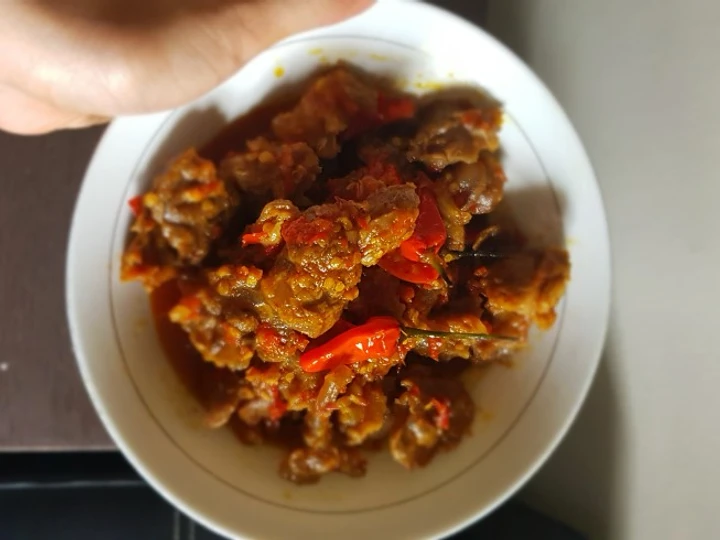 Langkah Gampang Membikin Resep Oseng mercon sengkel sapi yang Bisa Manjain Lidah Anti Ribet, Mantap