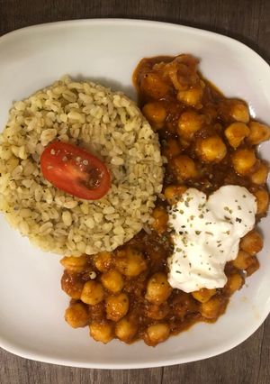 Csicseriborsó pörkölt recept fotója