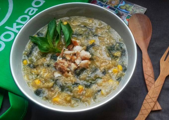 Resep Bubur Manado/ Tinutuan praktis yang Enak Banget