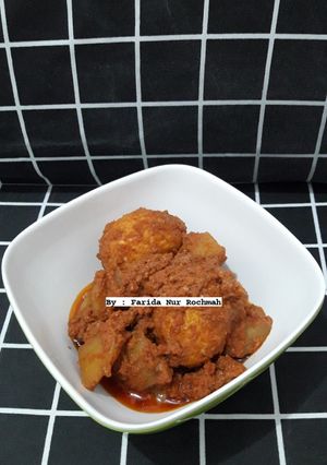 Foto resep Balado Kentang Telor