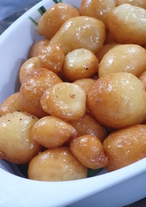 صورة لوصفة لقيمات لذيذة