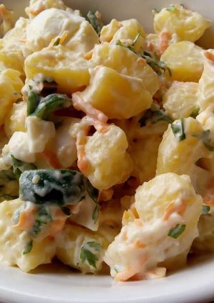 A picture of Potato salad.