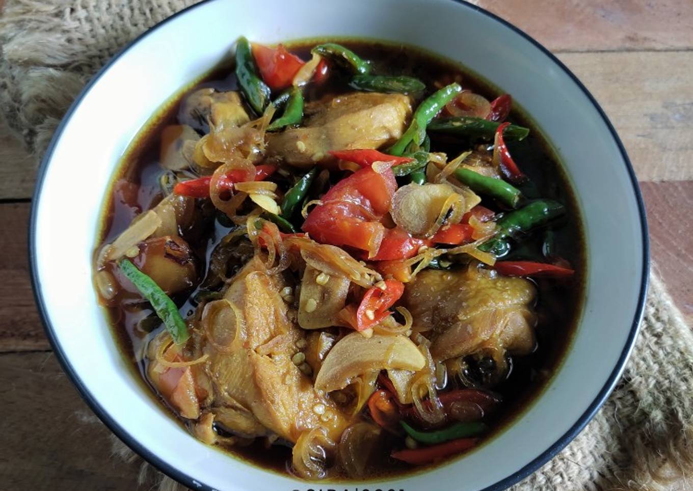 Ayam Kuah Kecap