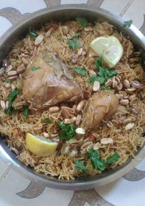 صورة لوصفة كبسه ع طريقه أهل القدس