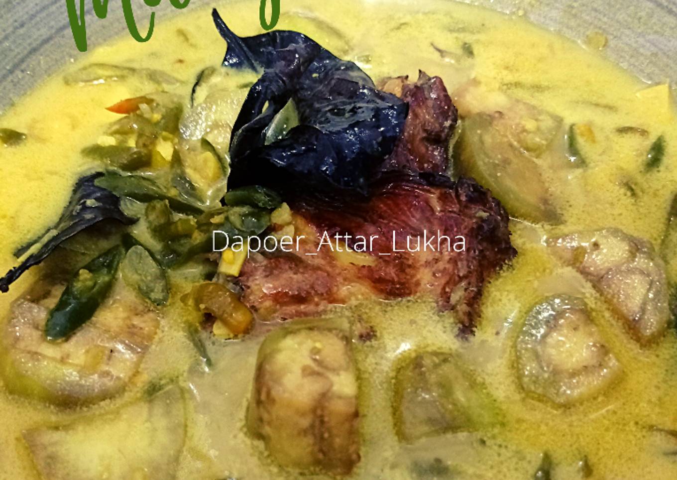 Resep Minggu Ke-16: Mangut Iwak Pe Lombok Ijo