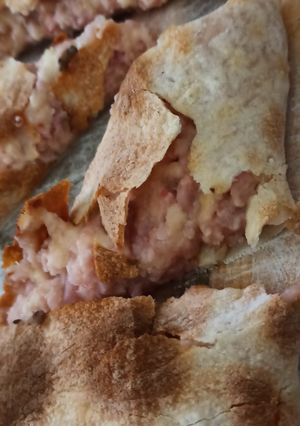 Una foto de Calzone a la piedra