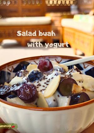 Foto resep #SALAD BUAH WITH YOGURT