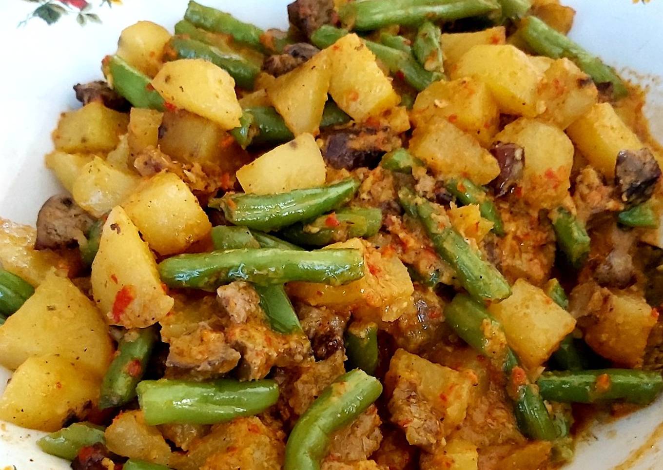 Sambal Goreng Buncis Ati Kentang Resep Mama Tercinta 😊