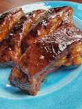 Costillas de Cerdo en Salsa Dulce de Vinagre Balsámico