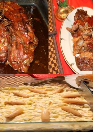 Una foto de Chanchito al horno