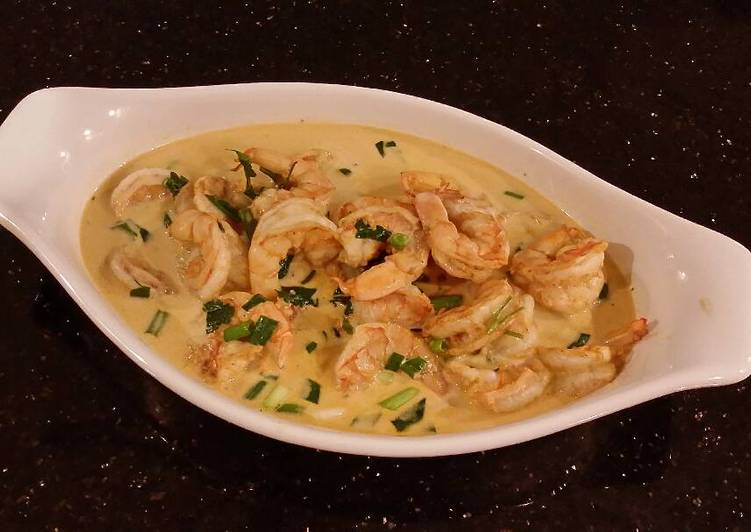 Easiest Way to Make Super Quick Homemade Poached Shrimp in a Lemon Cream Broth