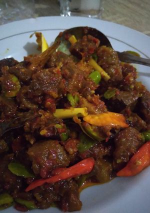 Foto resep Oseng Daging Mercon