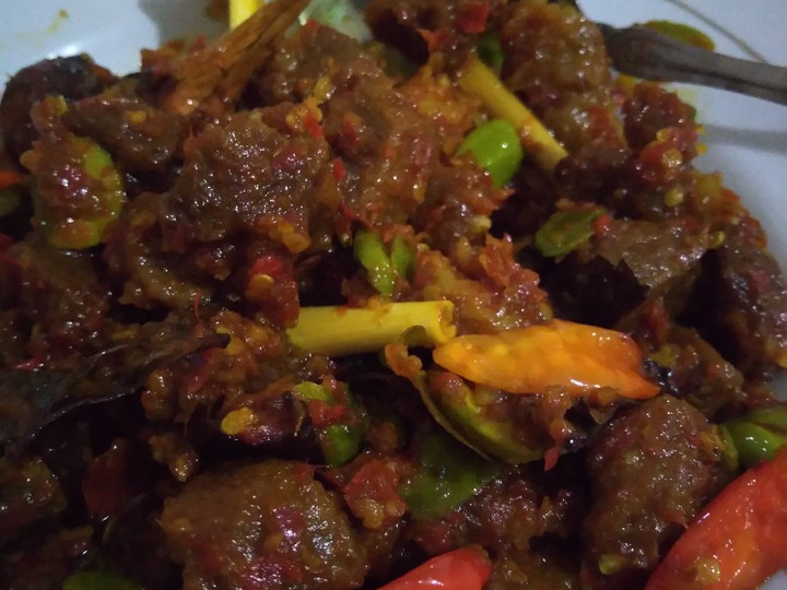 Resep Oseng Daging Mercon Enak Terbaru