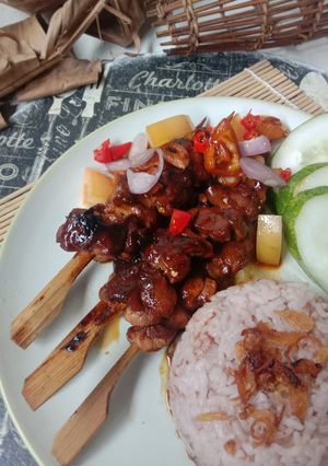 Foto resep Sate Ayam Pedas