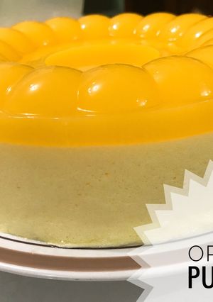 Foto resep *11) Pudding jeruk busa