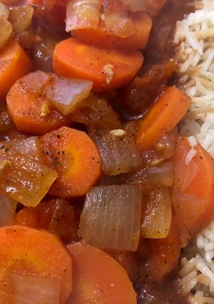 صورة لوصفة طباخ بروحو بالجزر 🥕🍅
