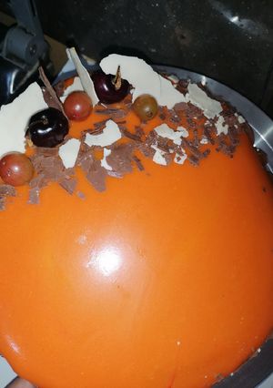 Una foto de Pastel espejo