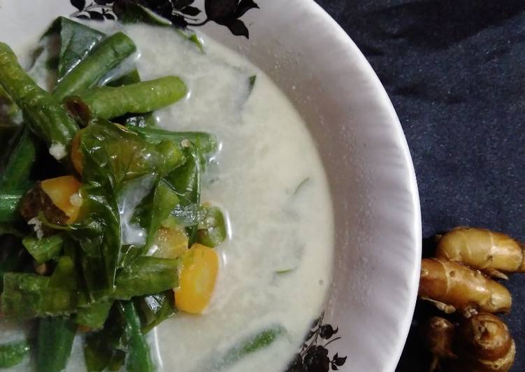 Resep Baru 61. Sayur Bobor Godong So (Daun Melinjo) Bumbu Rahasia Lezat Mantap